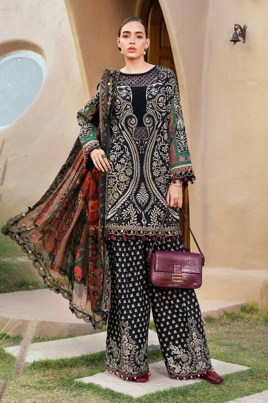 Maria B. | 3 Piece Unstitched Printed Lawn Suit | MPT-2512-B