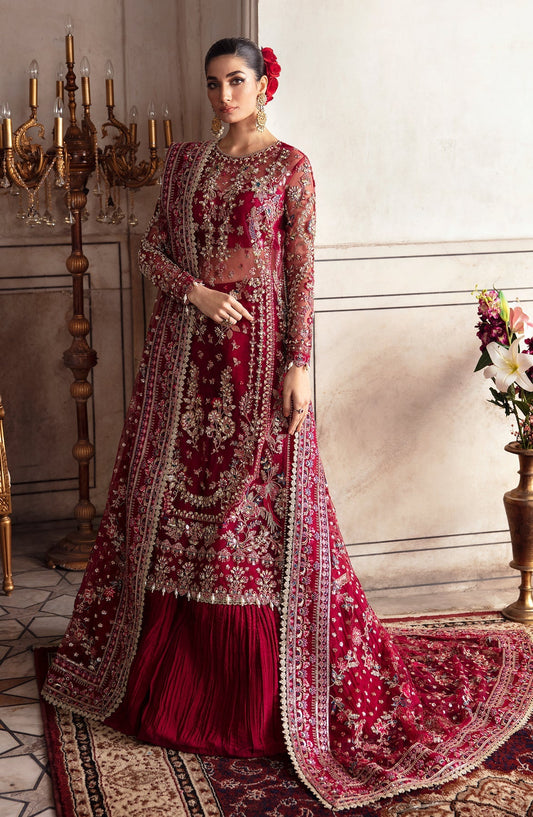 Khanumjan | Zevk | Unstitched Afsanah Wedding Formals | KAMKHAWAB