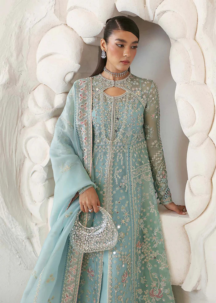 Suffuse | 3 Piece Unstitched Embroidered Organza | Iyara