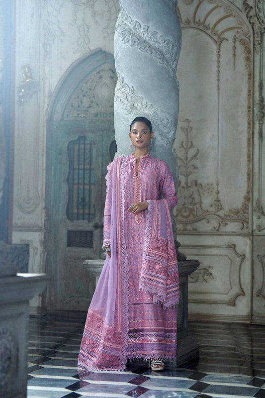 Sobia Nazir | 3 Piece Unstitched Embroidered Lawn | Design 2A