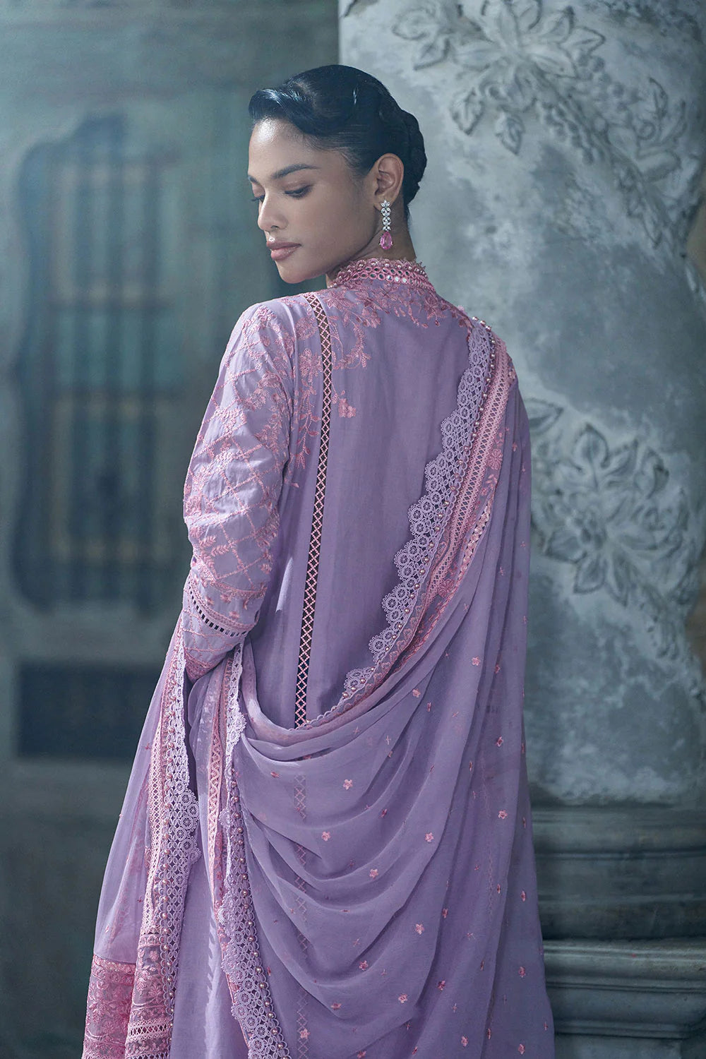 Sobia Nazir | 3 Piece Unstitched Embroidered Lawn | Design 2A