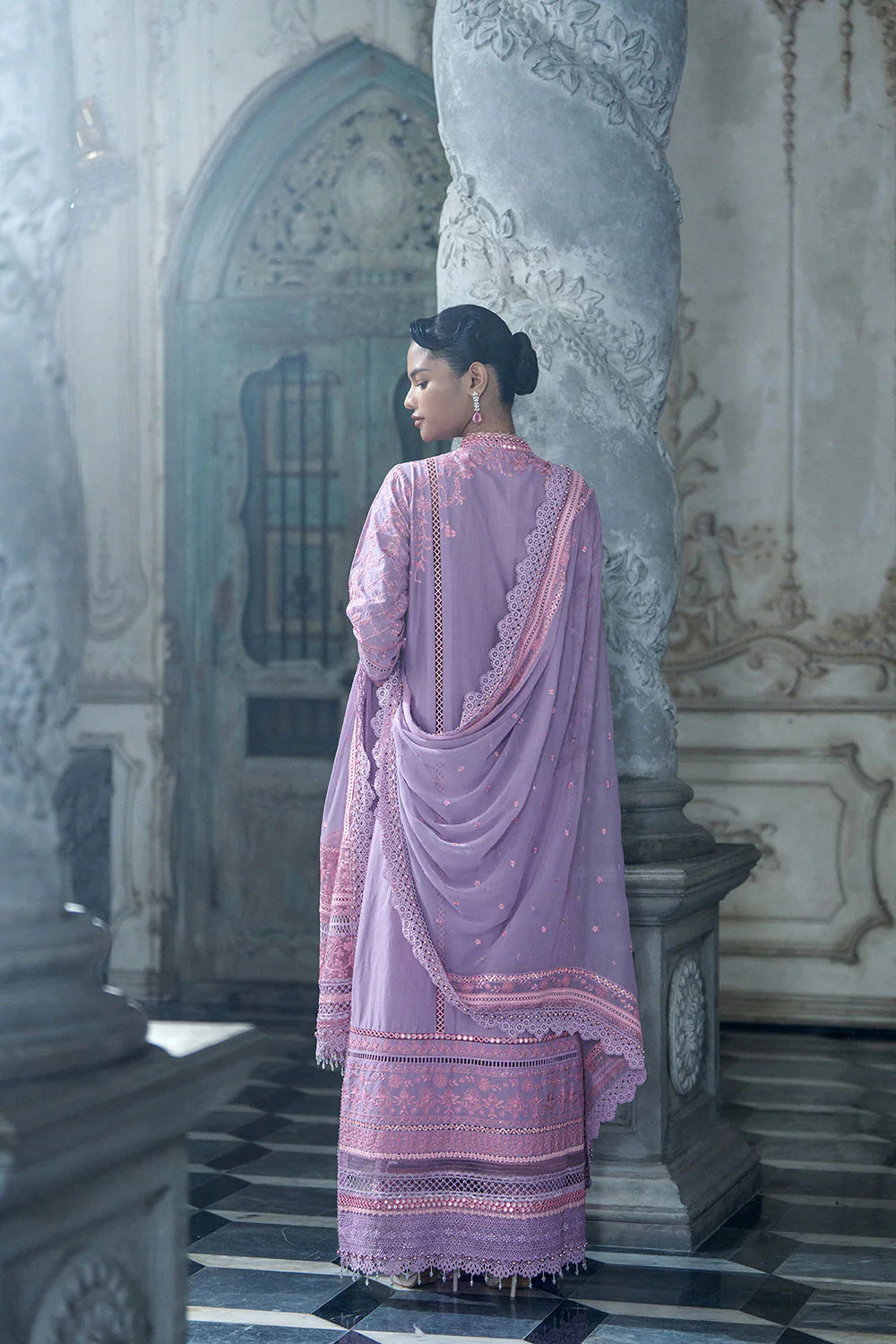 Sobia Nazir | 3 Piece Unstitched Embroidered Lawn | Design 2A
