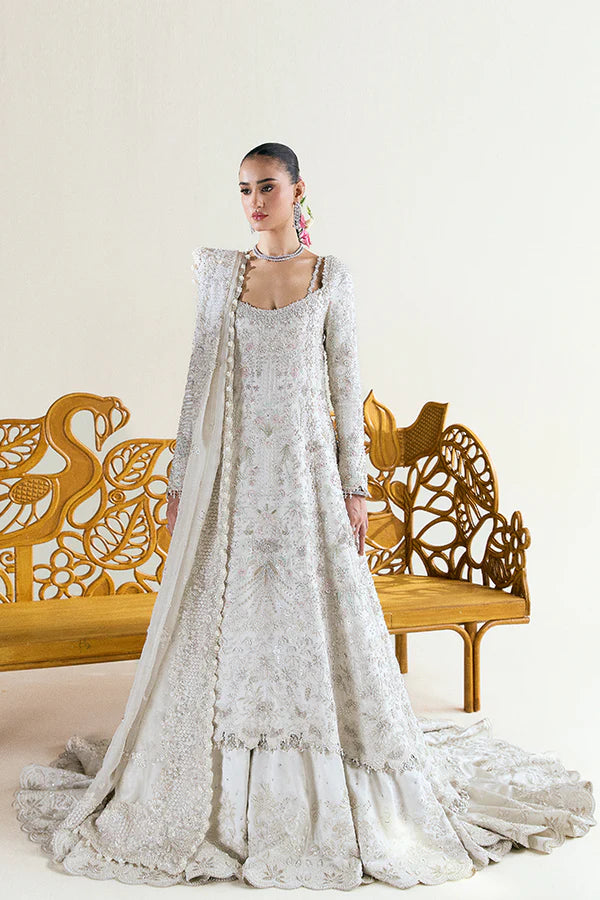Suffuse | 3 Piece Unstitched Embroidered Organza | Seriya