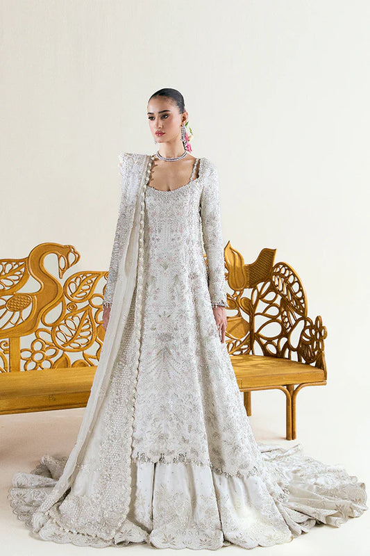 Suffuse | 3 Piece Unstitched Embroidered Organza | Seriya