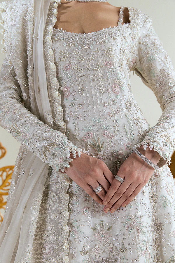 Suffuse | 3 Piece Unstitched Embroidered Organza | Seriya