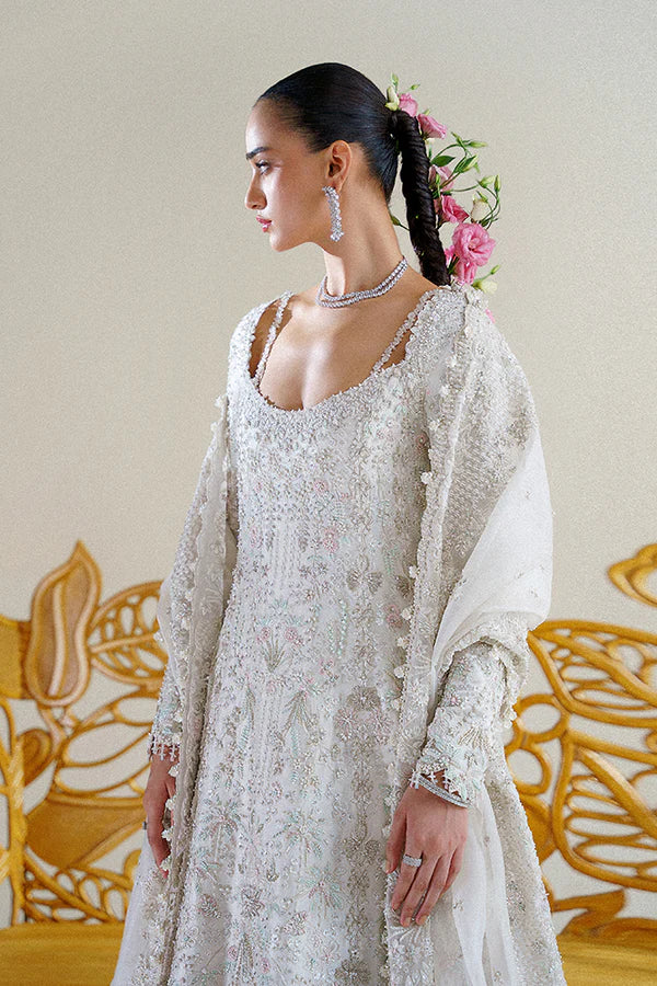 Suffuse | 3 Piece Unstitched Embroidered Organza | Seriya