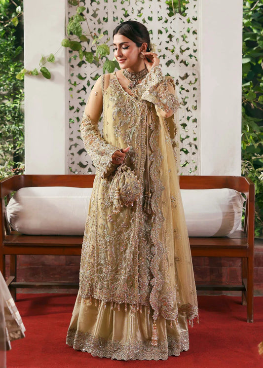 Kanwal Malik | 3 Piece Unstitched Embroidered Luxury Dress | Rukhsaar
