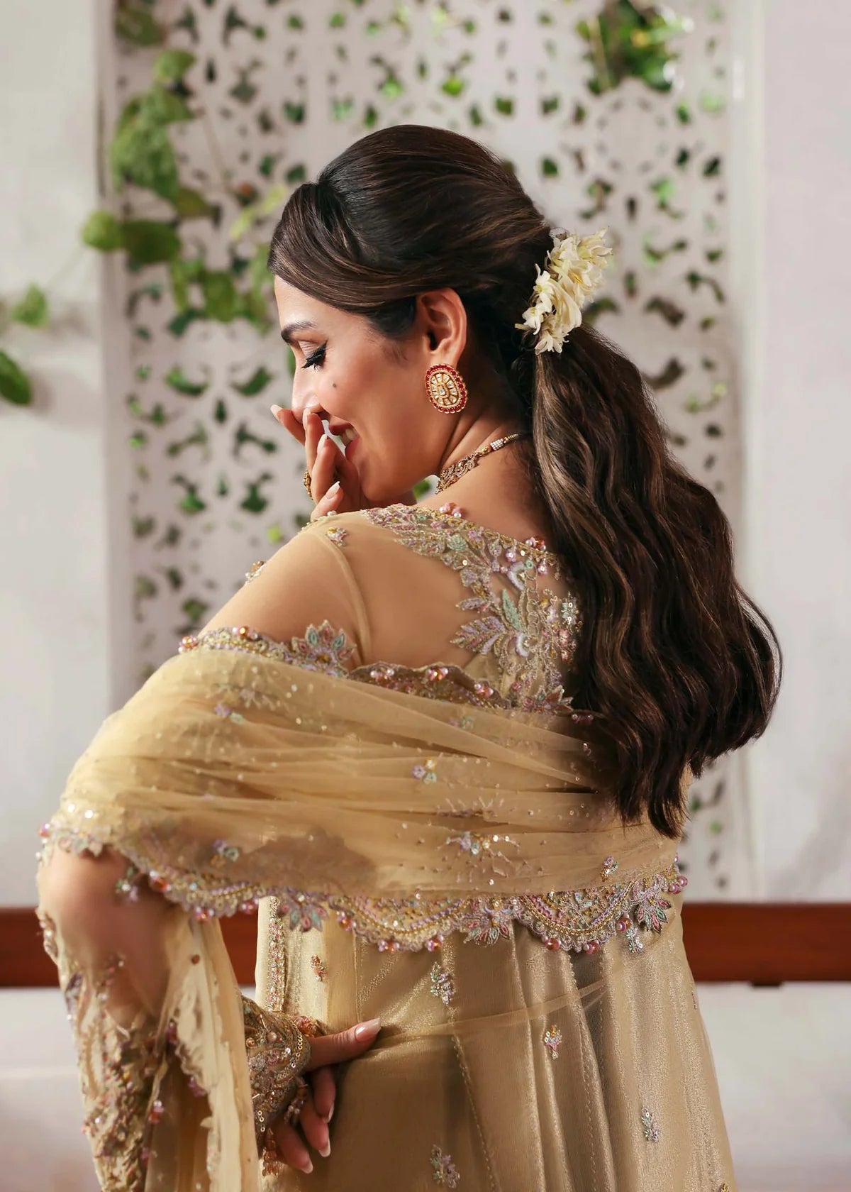 Kanwal Malik | 3 Piece Unstitched Embroidered Luxury Dress | Rukhsaar