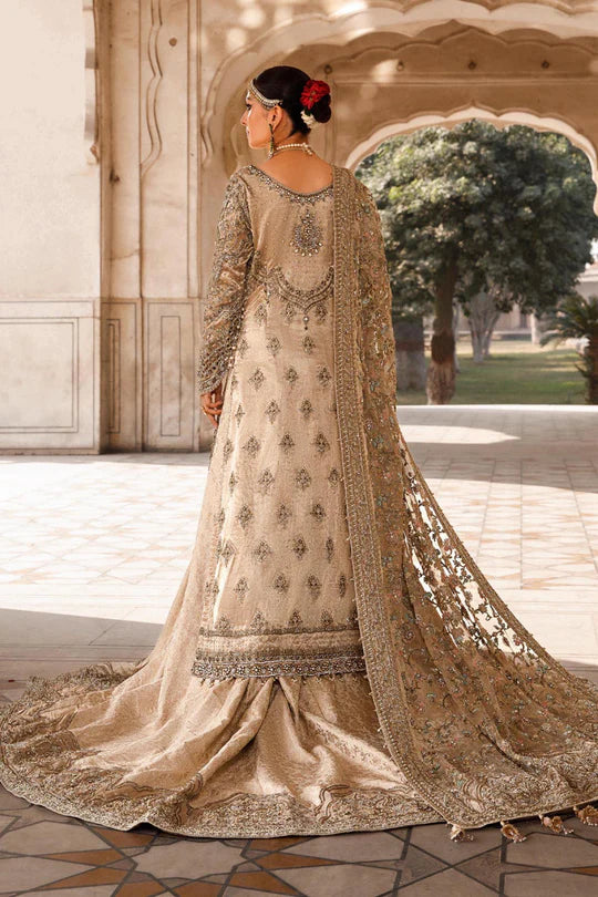 Maria B. | 3 Piece Unstitched Embroidered Sharara | Liliana EX-145