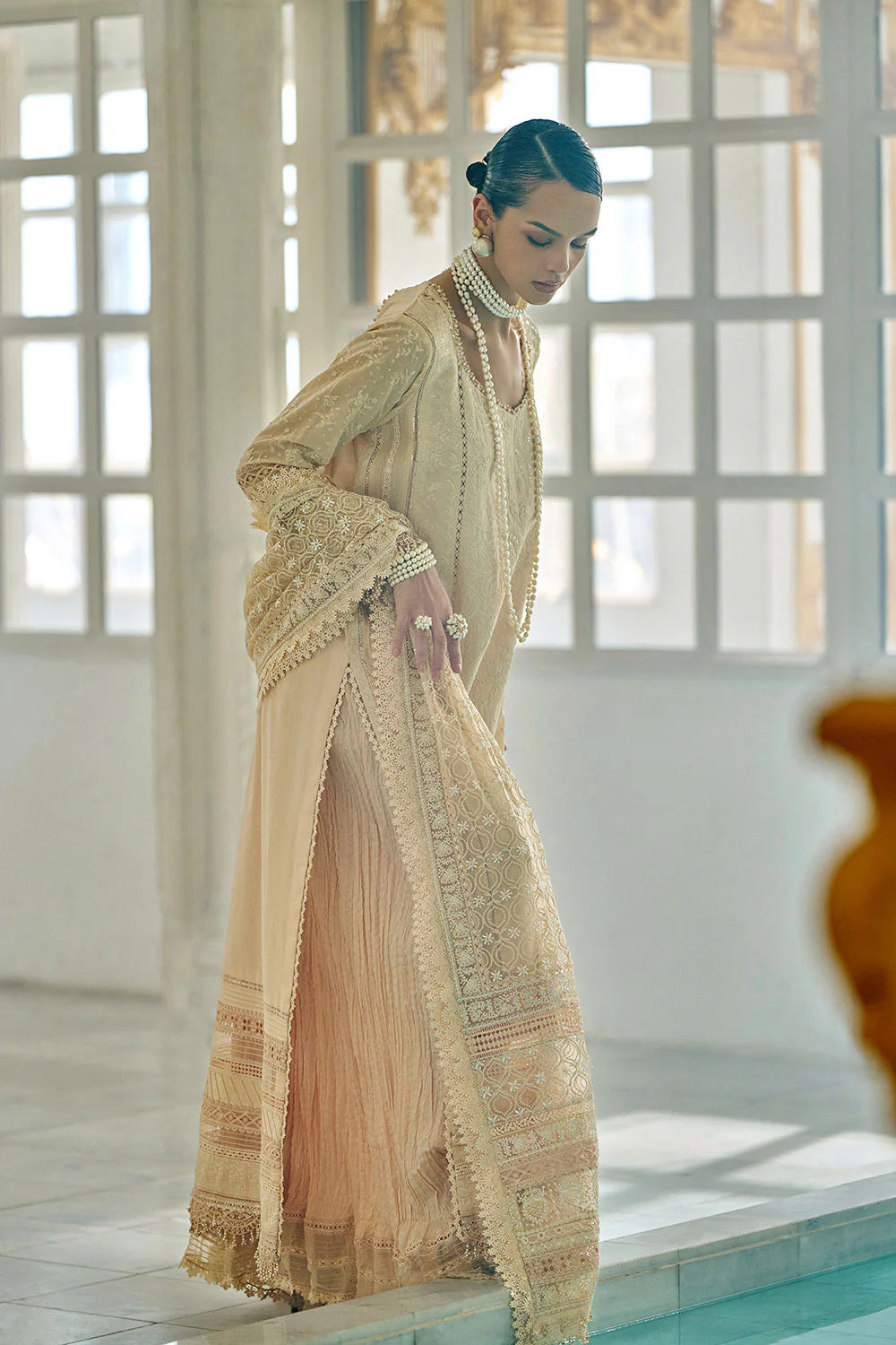 Sobia Nazir | 3 Piece Unstitched Embroidered Lawn | Design 3A