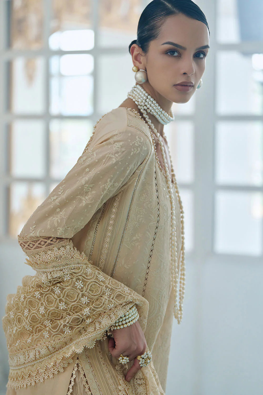 Sobia Nazir | 3 Piece Unstitched Embroidered Lawn | Design 3A