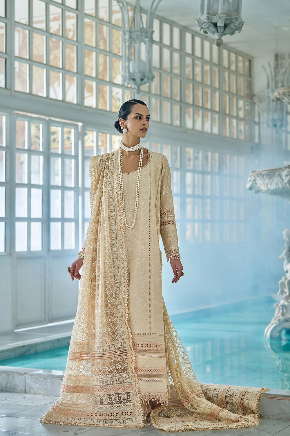 Sobia Nazir | 3 Piece Unstitched Embroidered Lawn | Design 3A