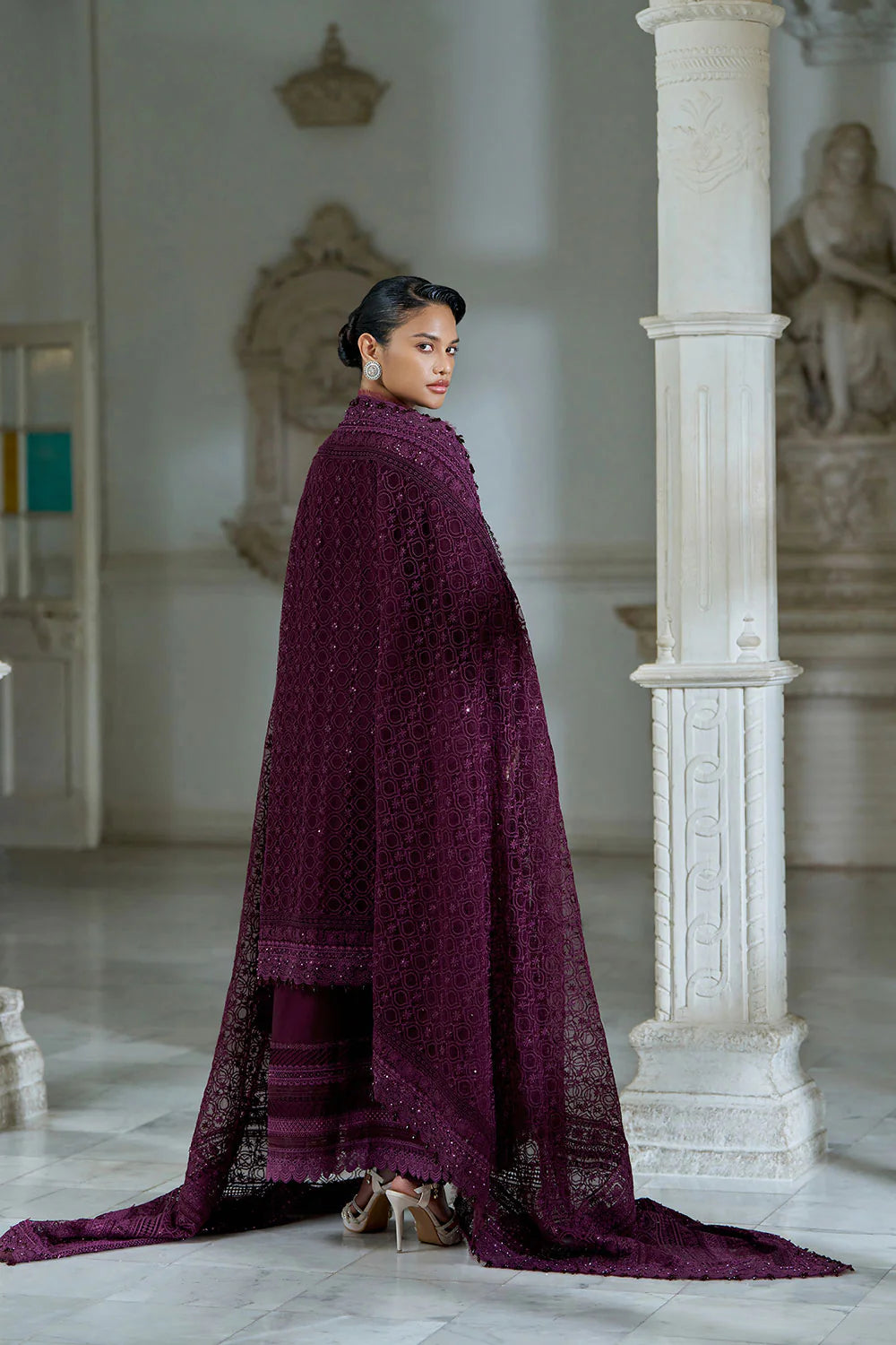 Sobia Nazir | 3 Piece Unstitched Embroidered Lawn | Design 3B