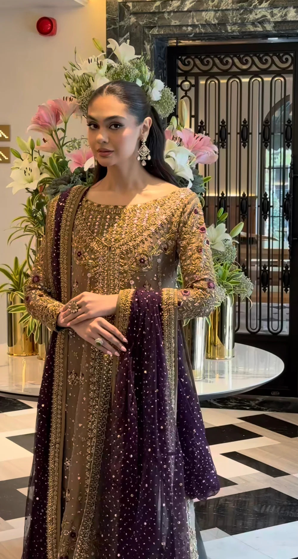 Haris Shakeel | 3 Piece Unstitched Embroidered Silk | Aroha