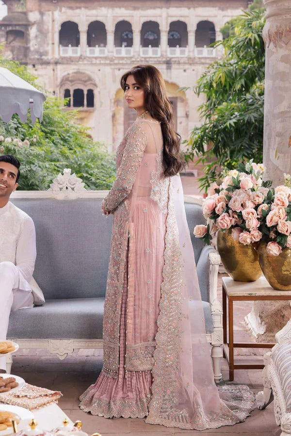 Kanwal Malik | 3 Piece Unstitched Embroidered Organza | Lina