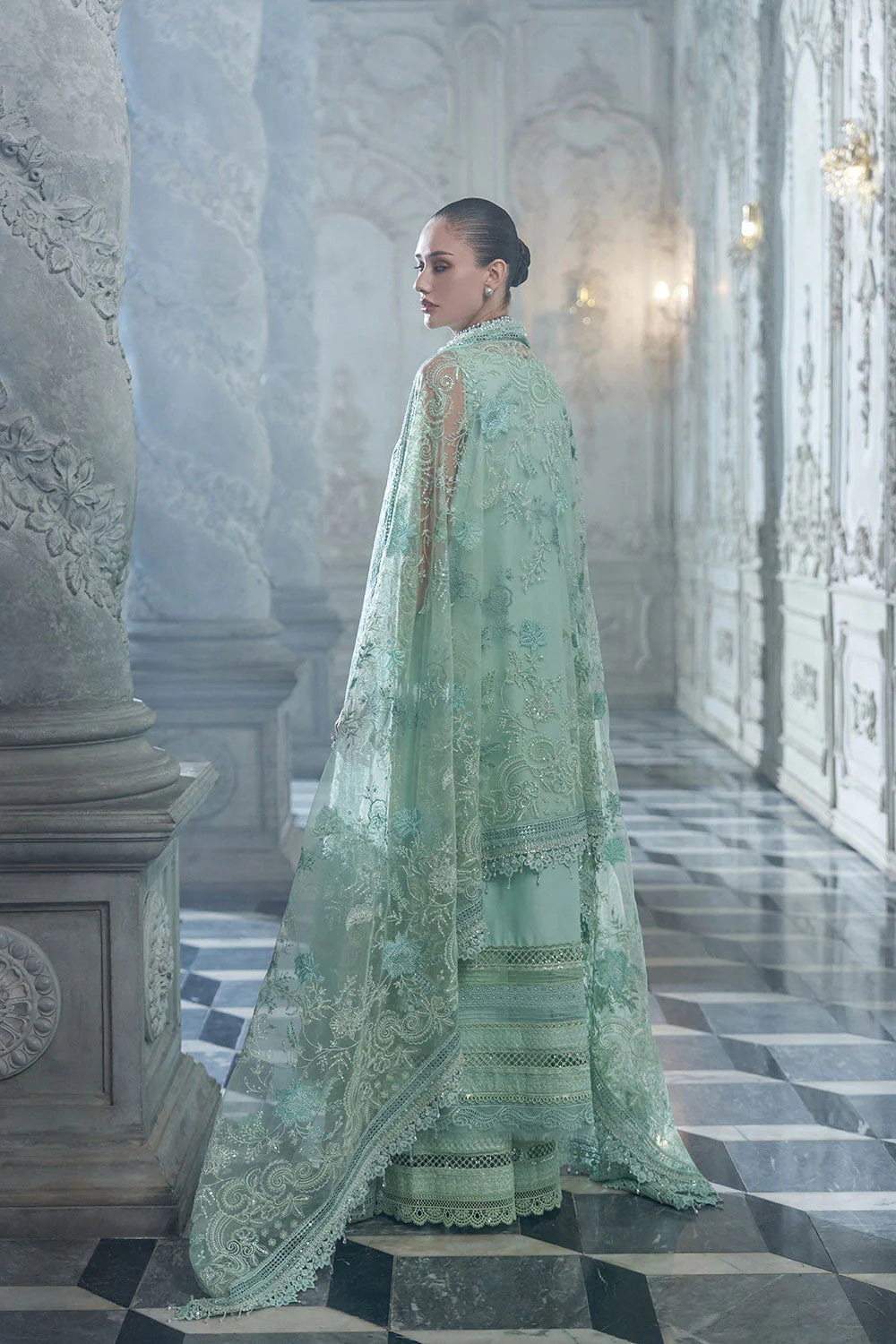 Sobia Nazir | 3 Piece Unstitched Embroidered Lawn | Design 4B