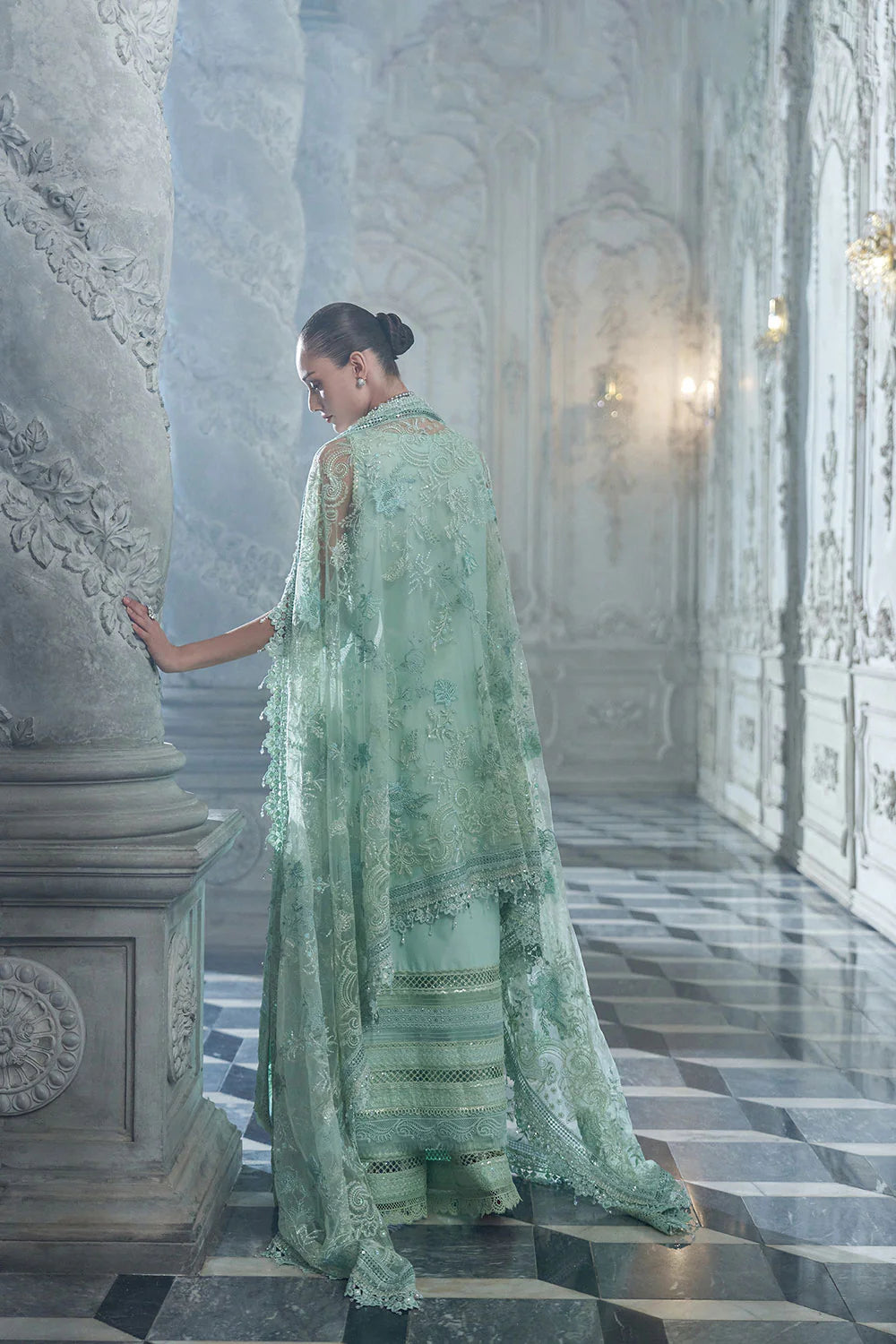 Sobia Nazir | 3 Piece Unstitched Embroidered Lawn | Design 4B