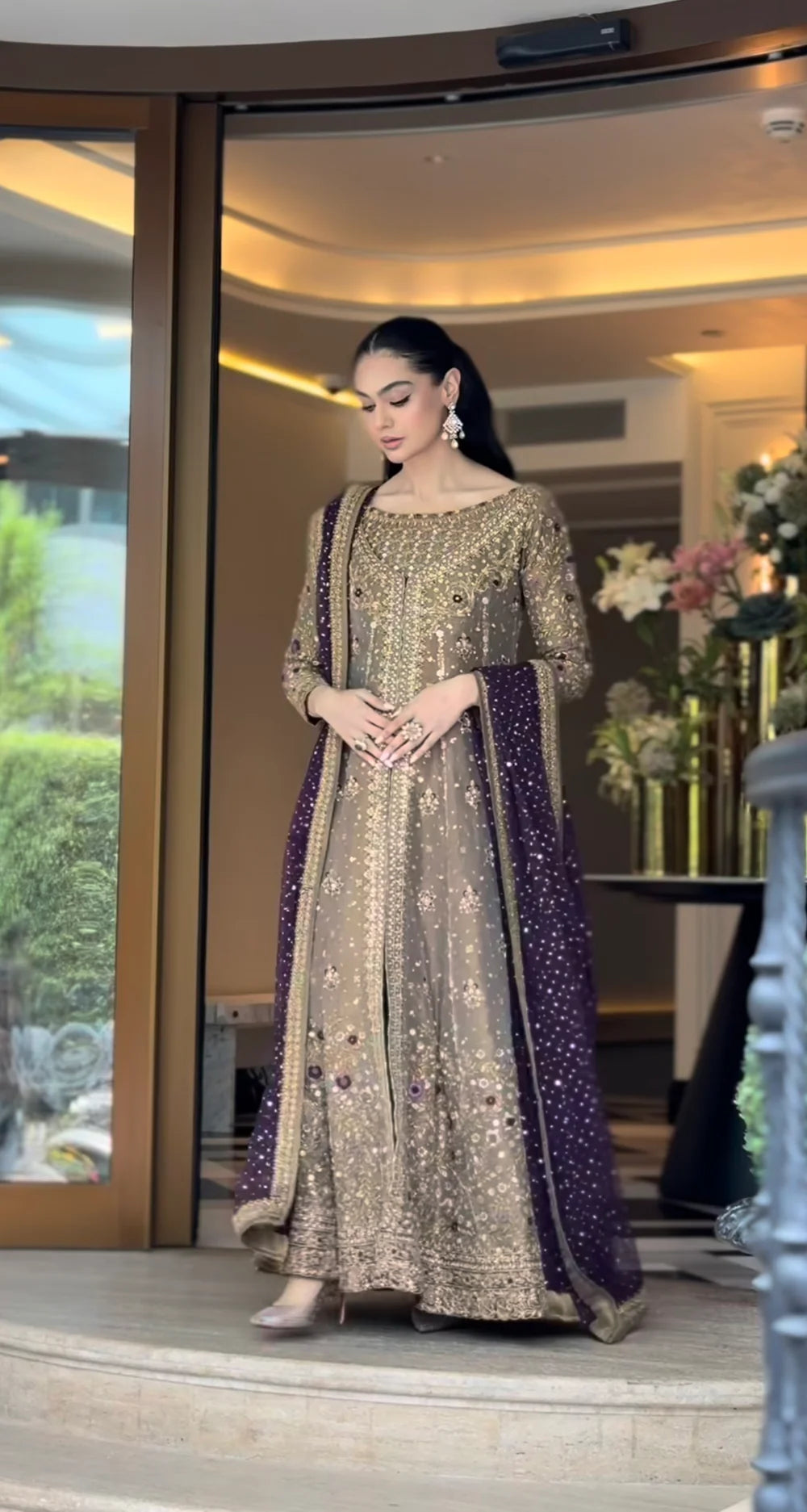 Haris Shakeel | 3 Piece Unstitched Embroidered Silk | Aroha