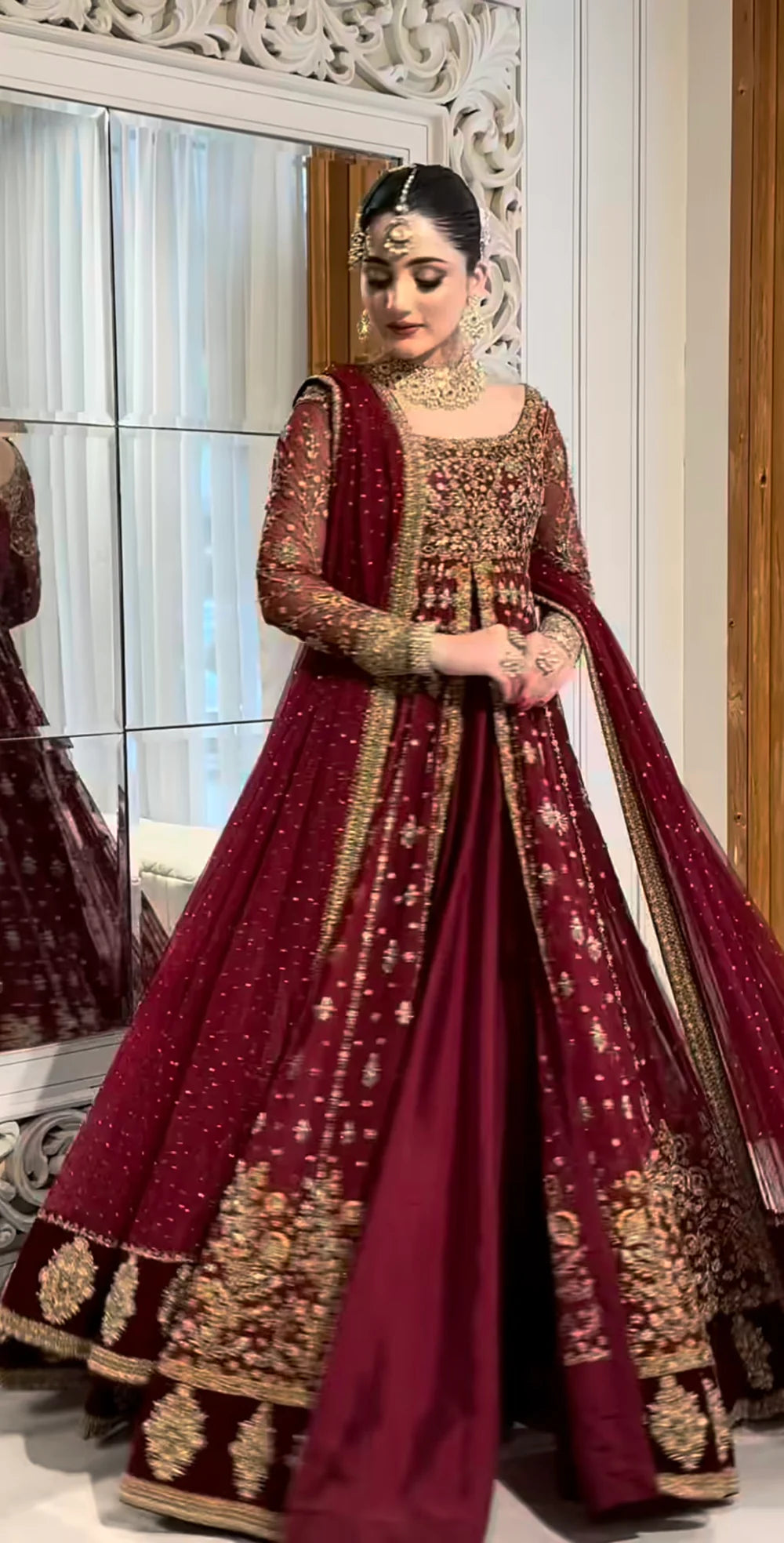 Haris Shakeel | 3 Piece Unstitched Embroidered Raw Silk | Shifa