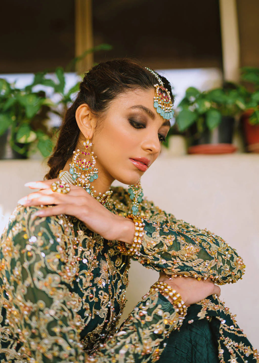 Kanwal Malik | 3 Piece Unstitched Embroidered Organza | Shabnami