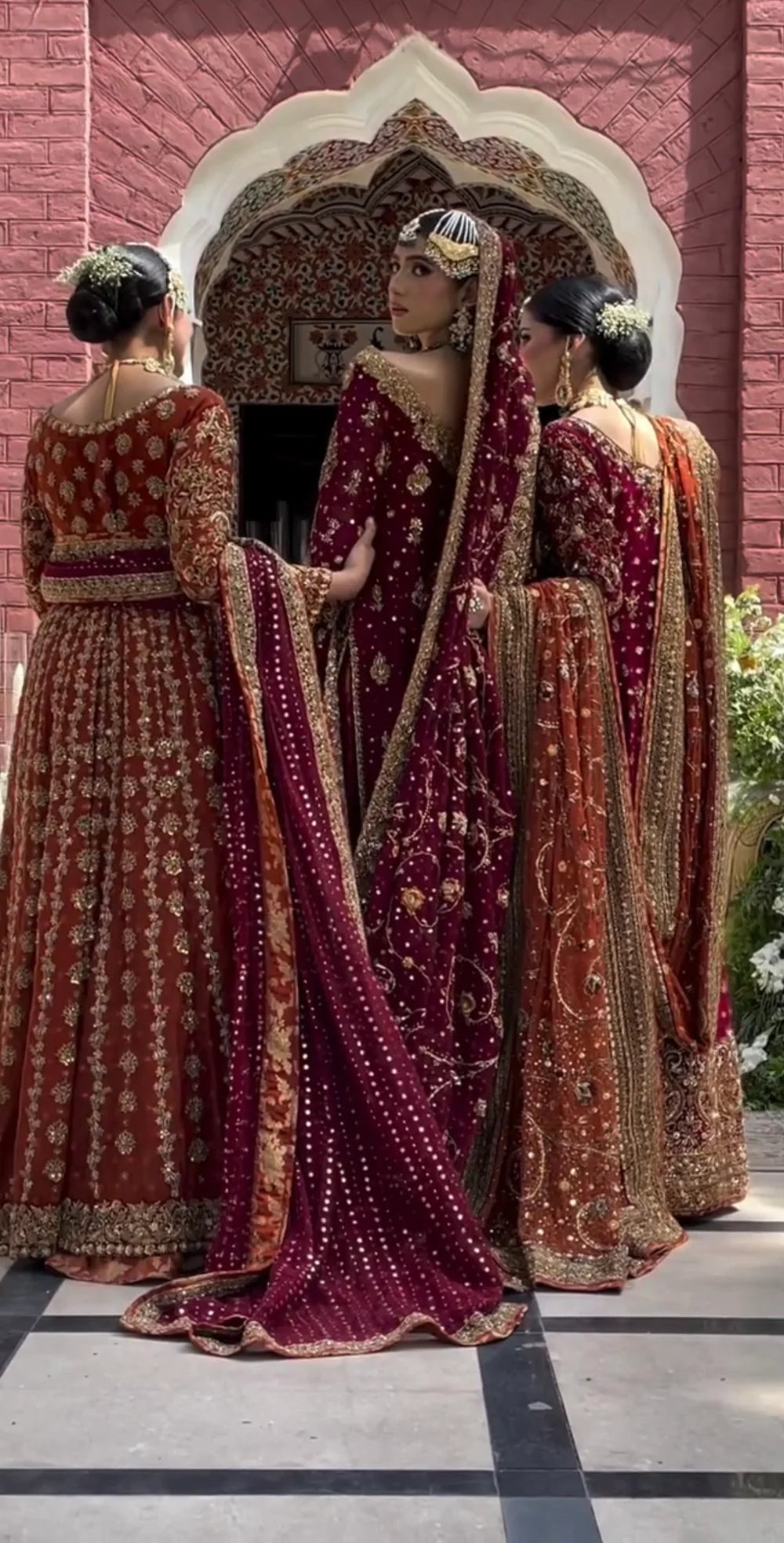 Haris Shakeel | 3 Piece Unstitched Embroidered Bridal Dress | Ishq Series Bridal ensemble