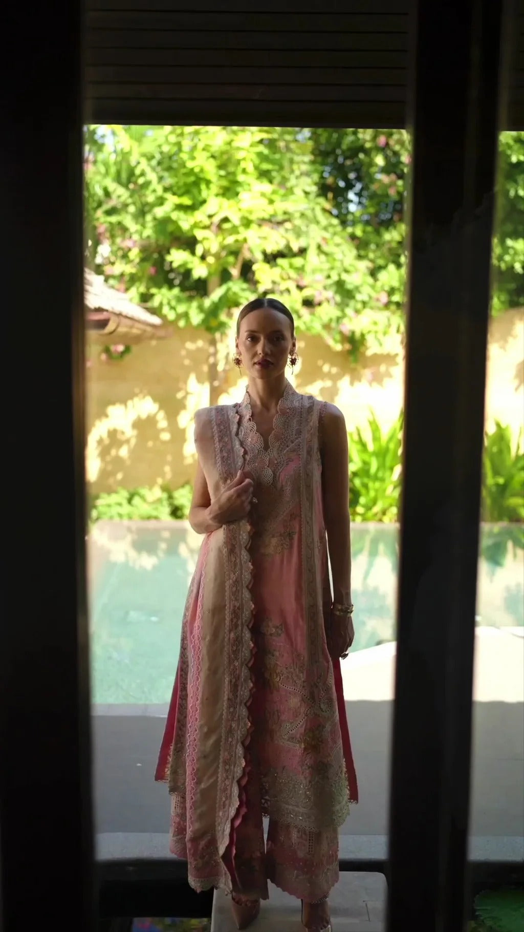 Faiza Saqlain | 3 Piece Unstitched Embroidered Lawn | Peony