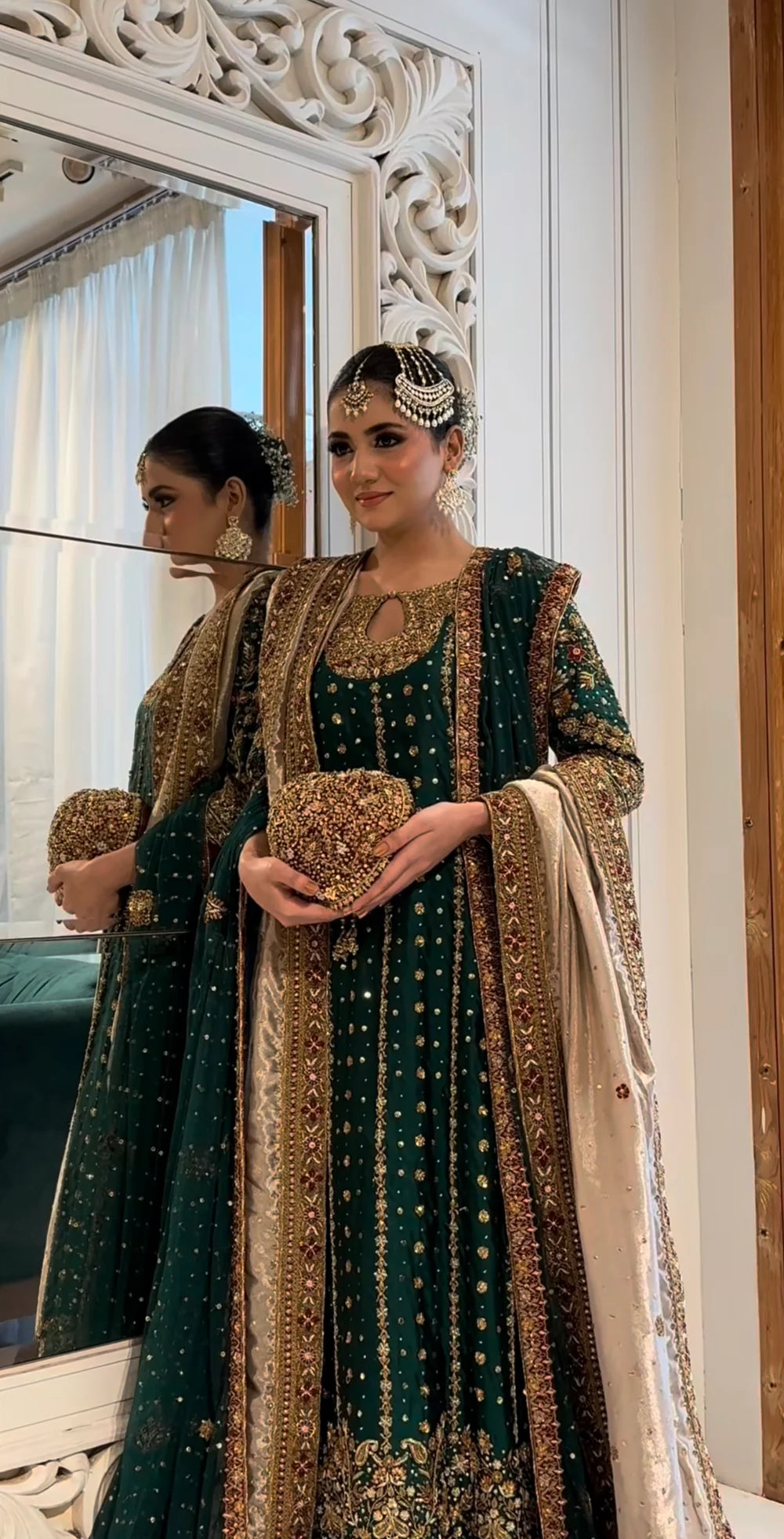 Haris Shakeel | 3 Piece Unstitched Embroidered Raw Silk | Mehru