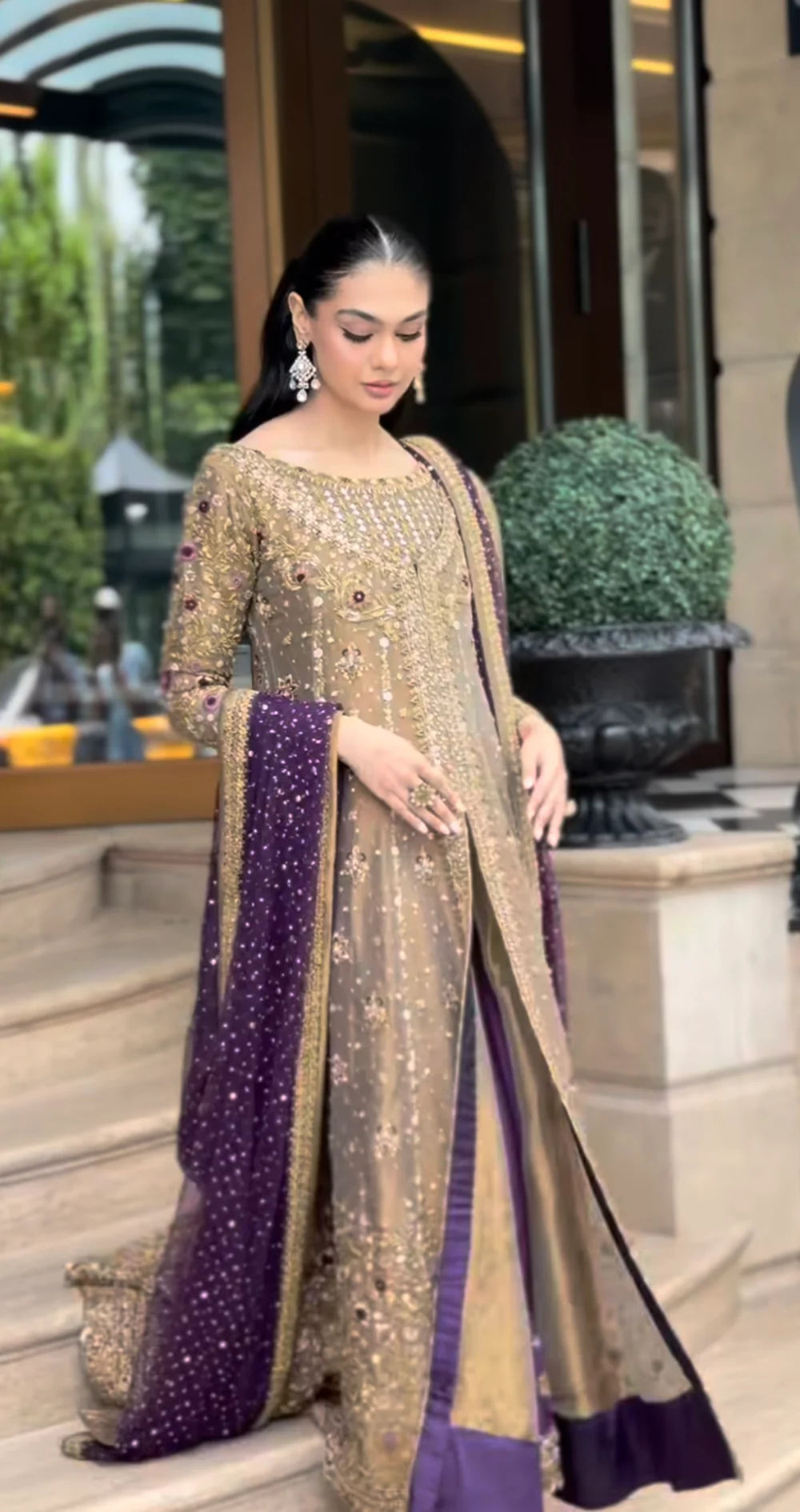 Haris Shakeel | 3 Piece Unstitched Embroidered Silk | Aroha