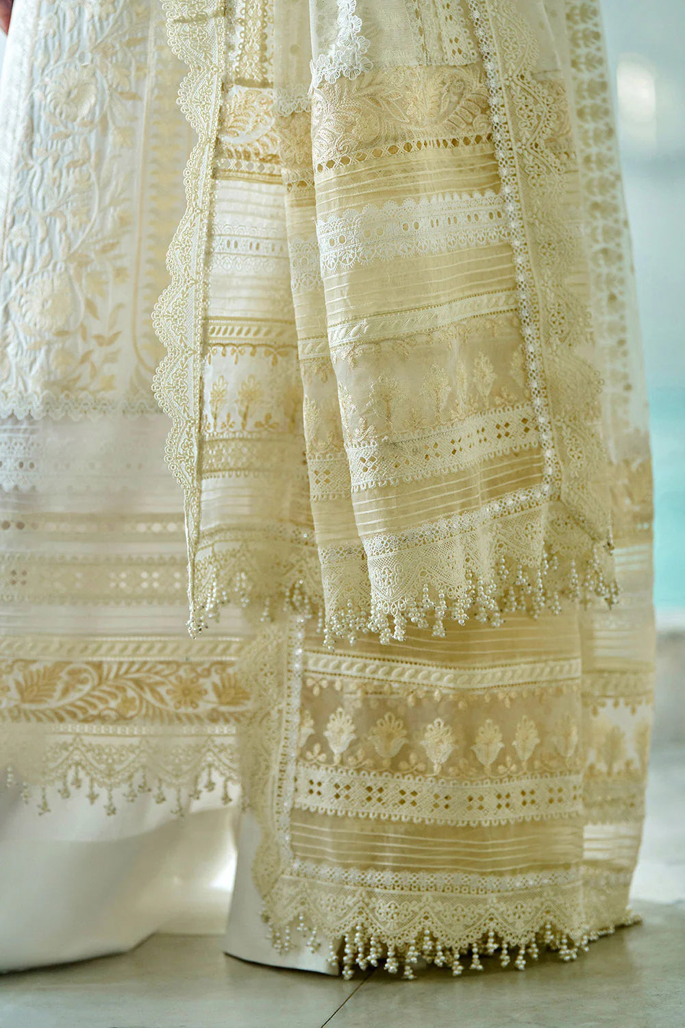 Sobia Nazir | 3 Piece Unstitched Embroidered Lawn | Design 9A