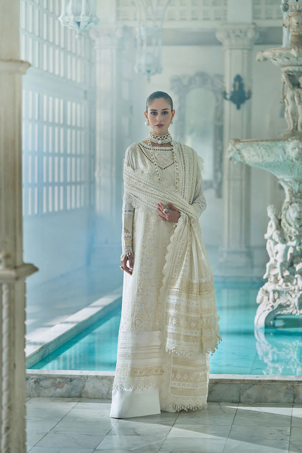Sobia Nazir | 3 Piece Unstitched Embroidered Lawn | Design 9A