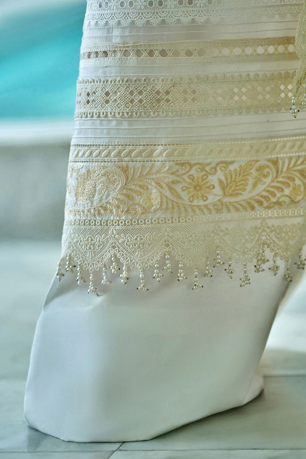 Sobia Nazir | 3 Piece Unstitched Embroidered Lawn | Design 9A