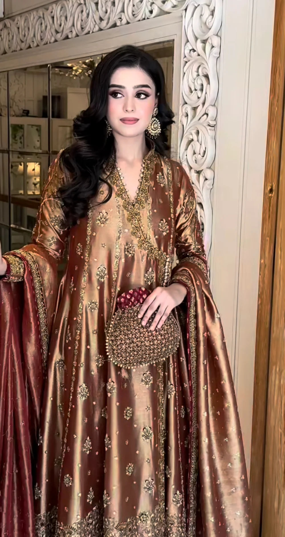 Haris Shakeel | 3 Piece Unstitched Embroidered Zari Silk | Aswad