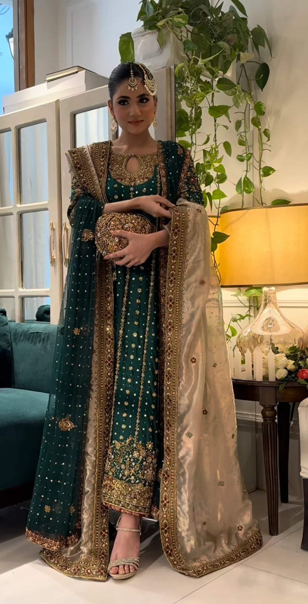 Haris Shakeel | 3 Piece Unstitched Embroidered Raw Silk | Mehru