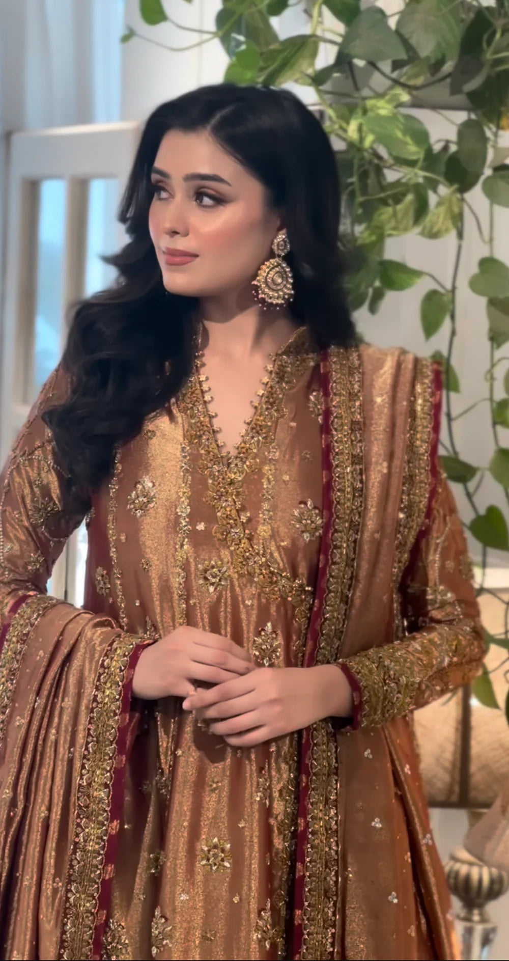 Haris Shakeel | 3 Piece Unstitched Embroidered Zari Silk | Aswad