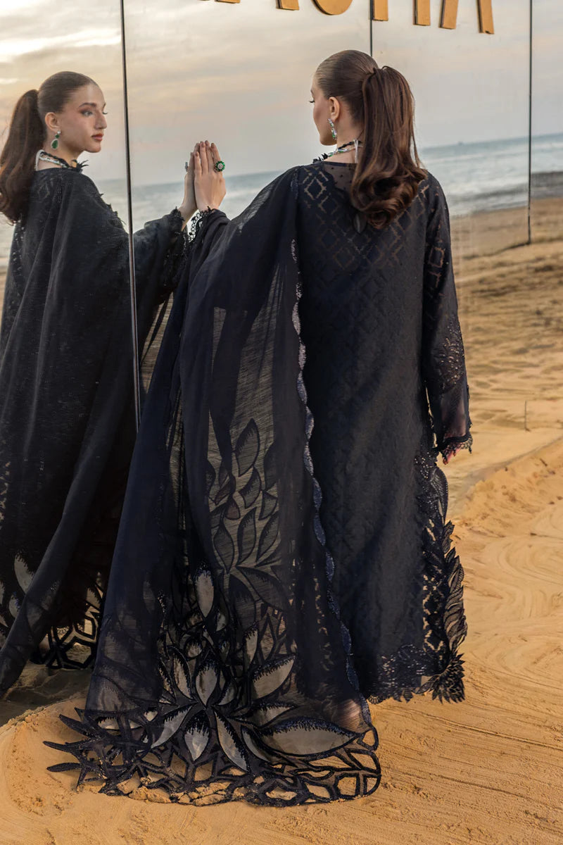 Rang Rasiya | 3 Piece Unstitched Embroidered Lawn | Alaya