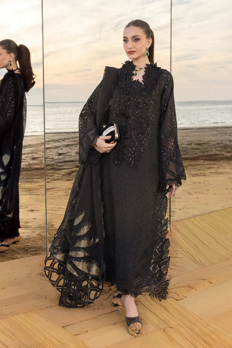 Rang Rasiya | 3 Piece Unstitched Embroidered Lawn | Alaya