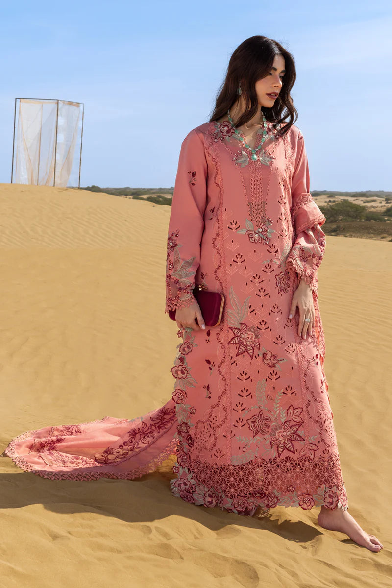 Rang Rasiya | 3 Piece Unstitched Embroidered Lawn | Amani