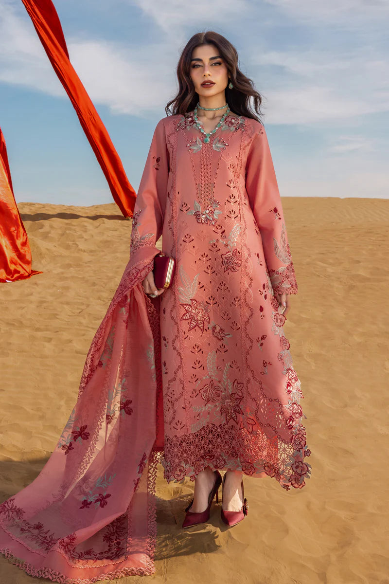 Rang Rasiya | 3 Piece Unstitched Embroidered Lawn | Amani
