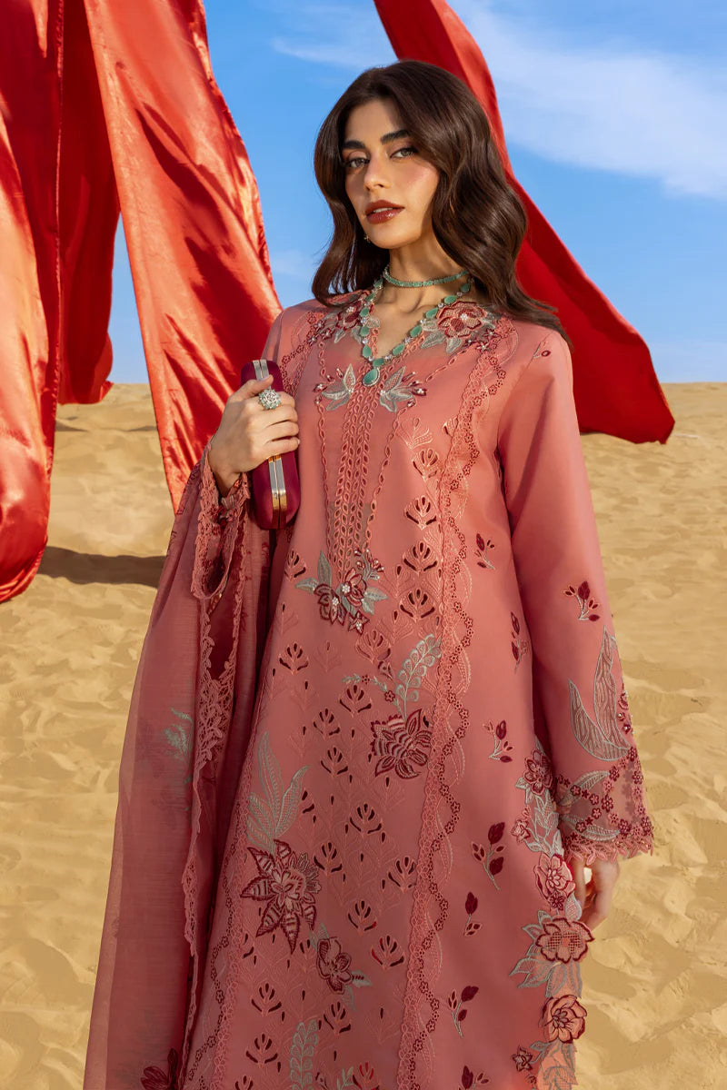Rang Rasiya | 3 Piece Unstitched Embroidered Lawn | Amani