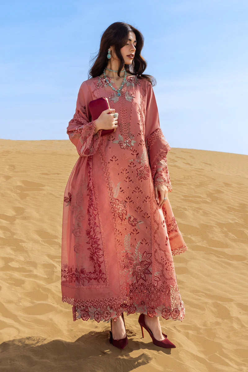 Rang Rasiya | 3 Piece Unstitched Embroidered Lawn | Amani