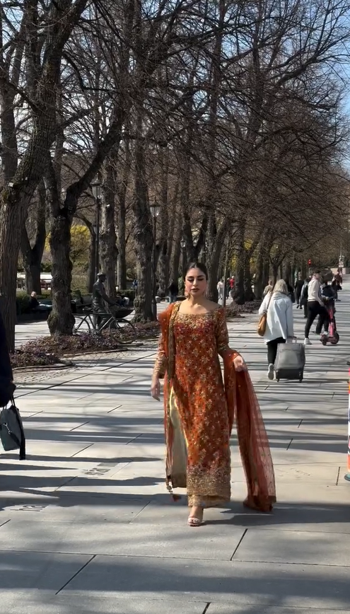 Haris Shakeel | 3 Piece Unstitched Embroidered Silk | Sana