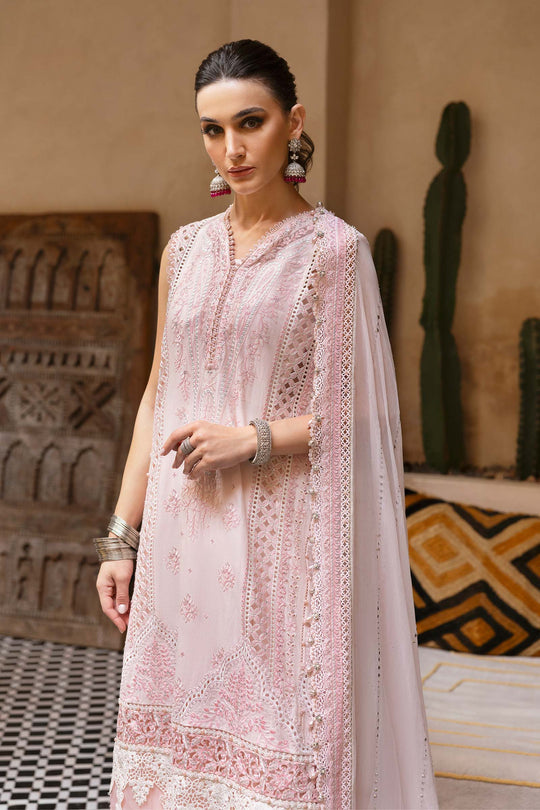 Maria B. | 3 Piece Unstitched Embroidered Lawn Suit | D-2511-A