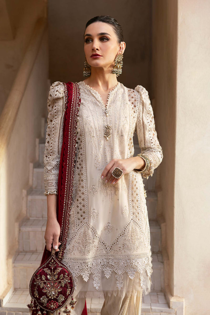 Maria B. | 3 Piece Unstitched Embroidered Lawn Suit | D-2511-B