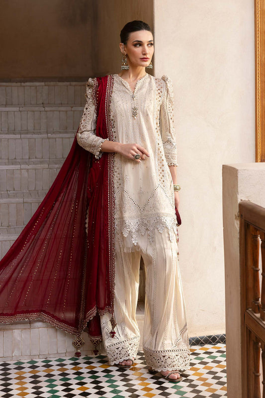 Maria B. | 3 Piece Unstitched Embroidered Lawn Suit | D-2511-B