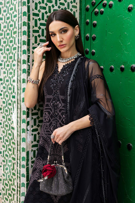 Maria B. | 3 Piece Unstitched Embroidered Lawn Suit | D-2512-B