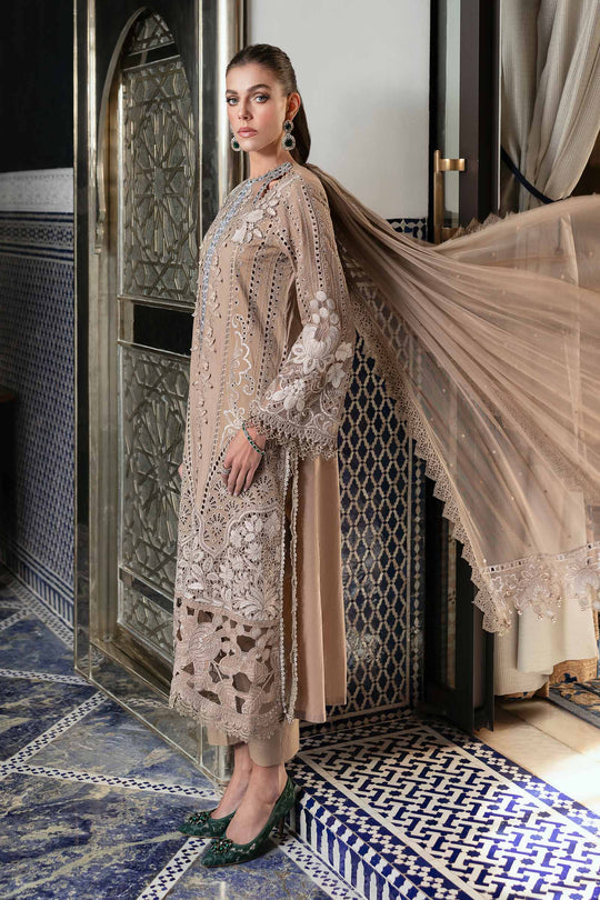 Maria B. | 3 Piece Unstitched Embroidered Lawn Suit | D-2502-A