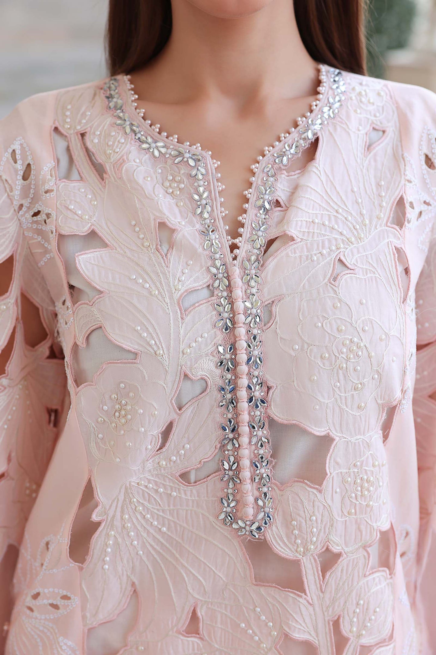Maria B. | 3 Piece Unstitched Embroidered Lawn Suit | EL-26-02-Default