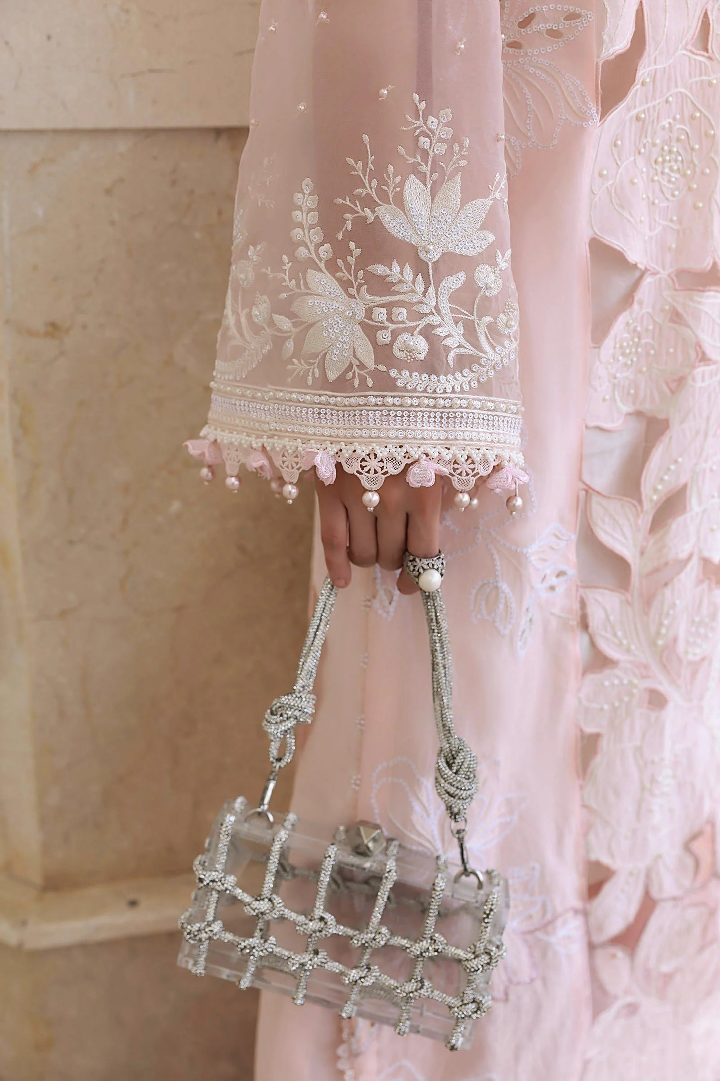 Maria B. | 3 Piece Unstitched Embroidered Lawn Suit | EL-26-02-Default