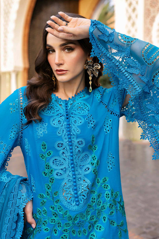 Maria B. | 3 Piece Unstitched Embroidered Lawn Suit | D-2503-B