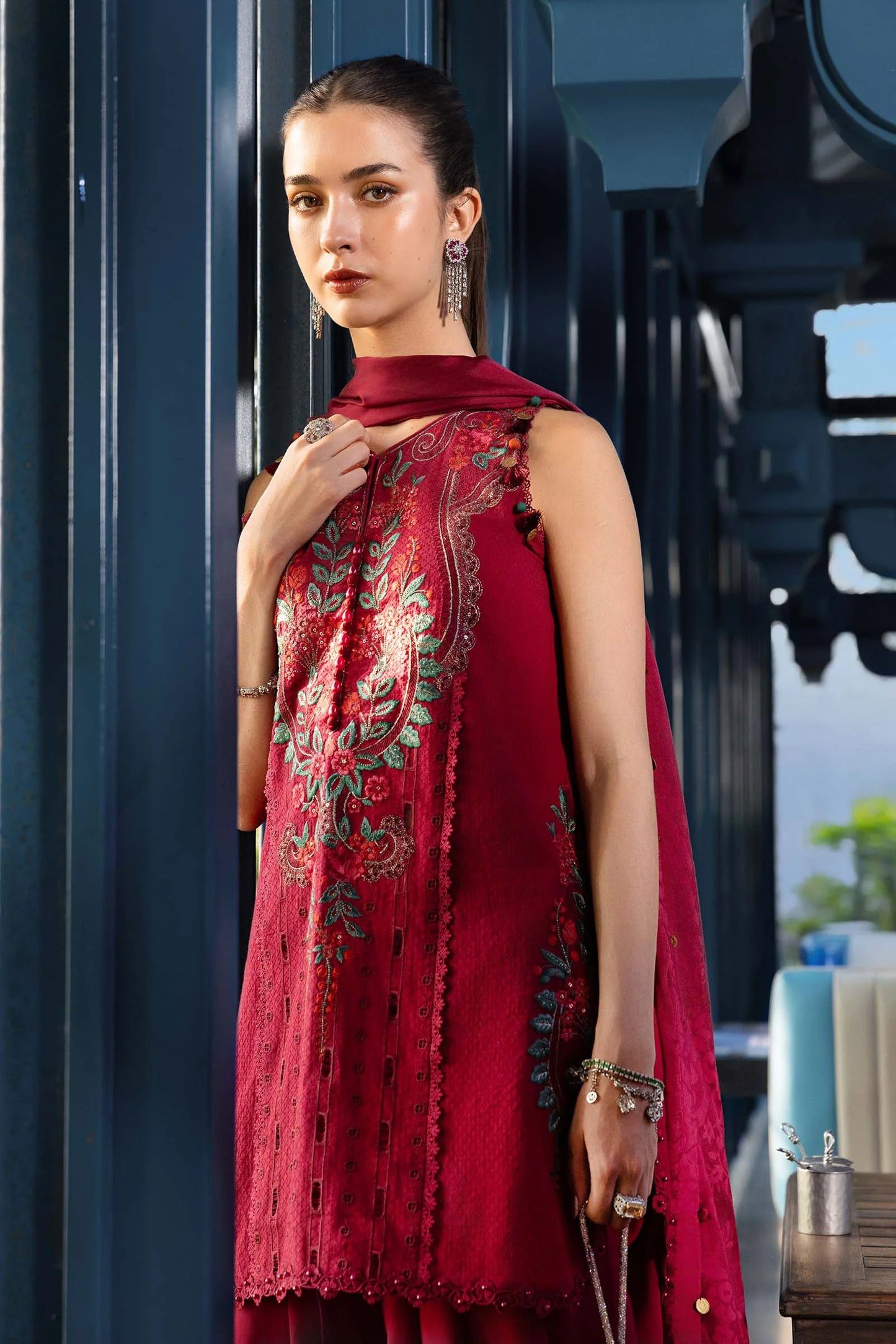 Maria B. | 3 Piece Unstitched Embroidered Lawn | EL-26-05